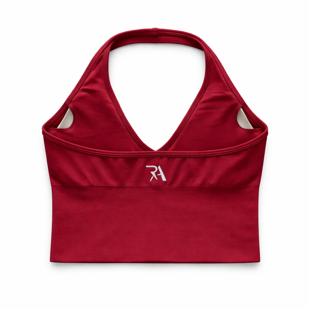 Seamless Sculpt Halter V-Neck Tank Top
